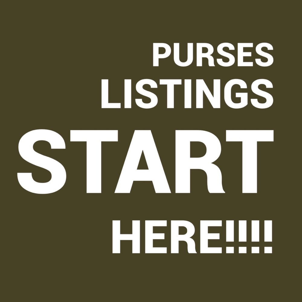 Purses! Purses! Purses!